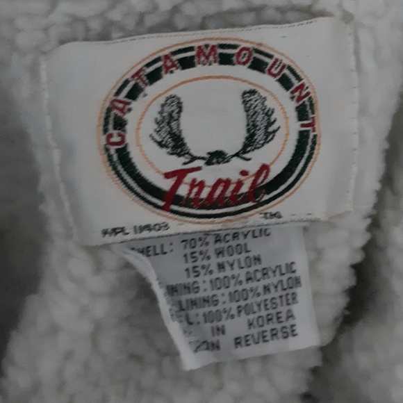 VTG Catamount Trail Wool Sherpa Jacket - Picture 6 of 7
